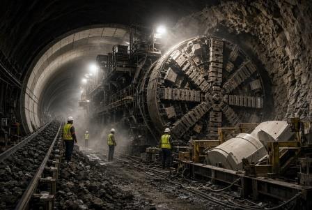 1 января 2027 года вступит в силу ГОСТ Р 72649-2026 «Тоннели и метрополитены. Работы взрывные. Правила производства и контроль выполнения работ»